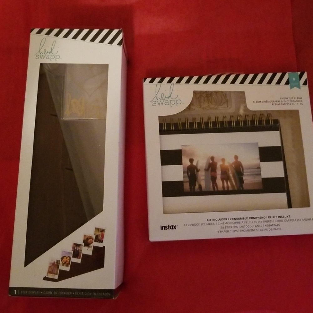 Heidi Swapp photo stand and album for Instax
